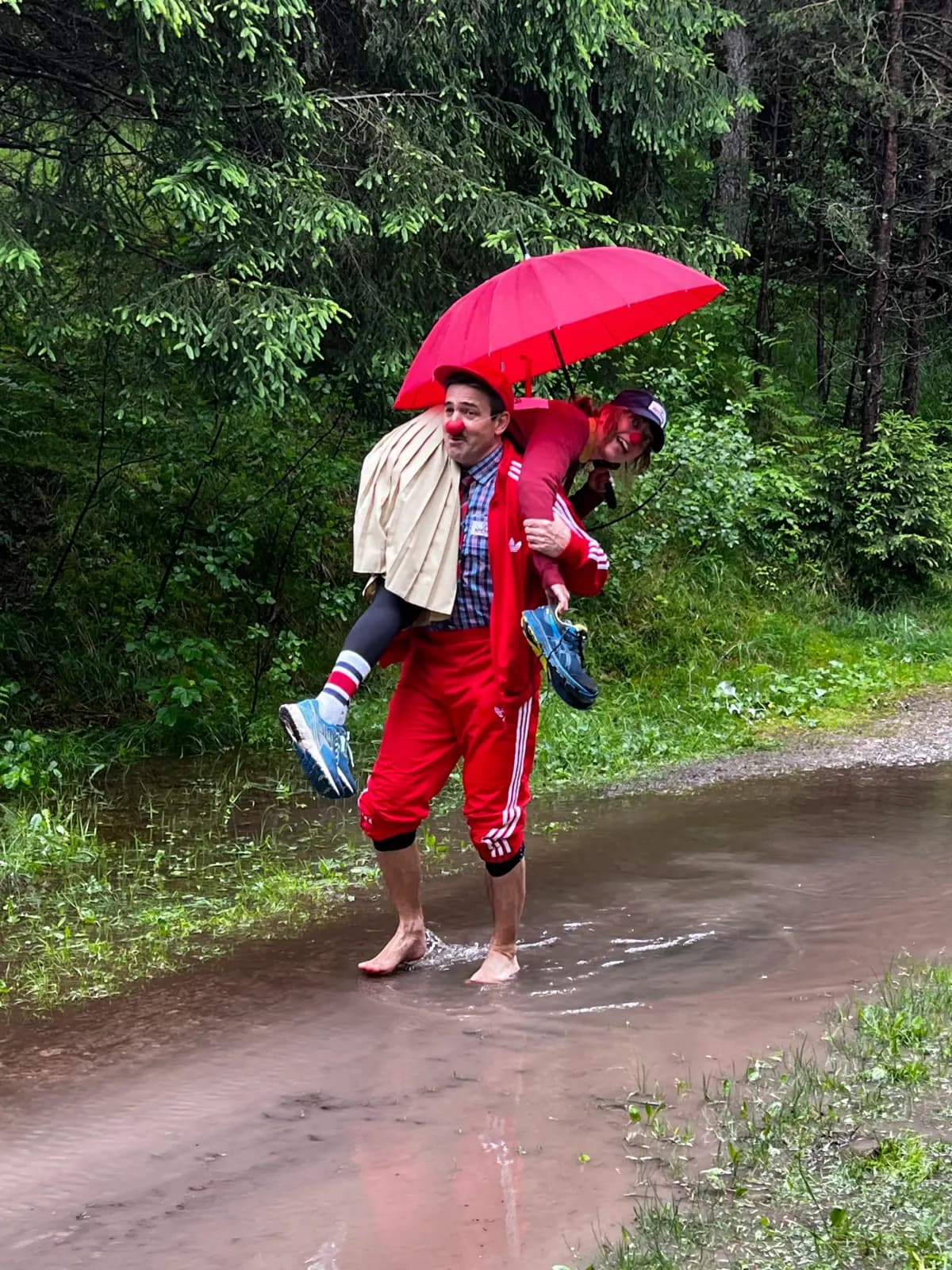 Lachen als Medizin – Rote Nasen Clown im Einsatz