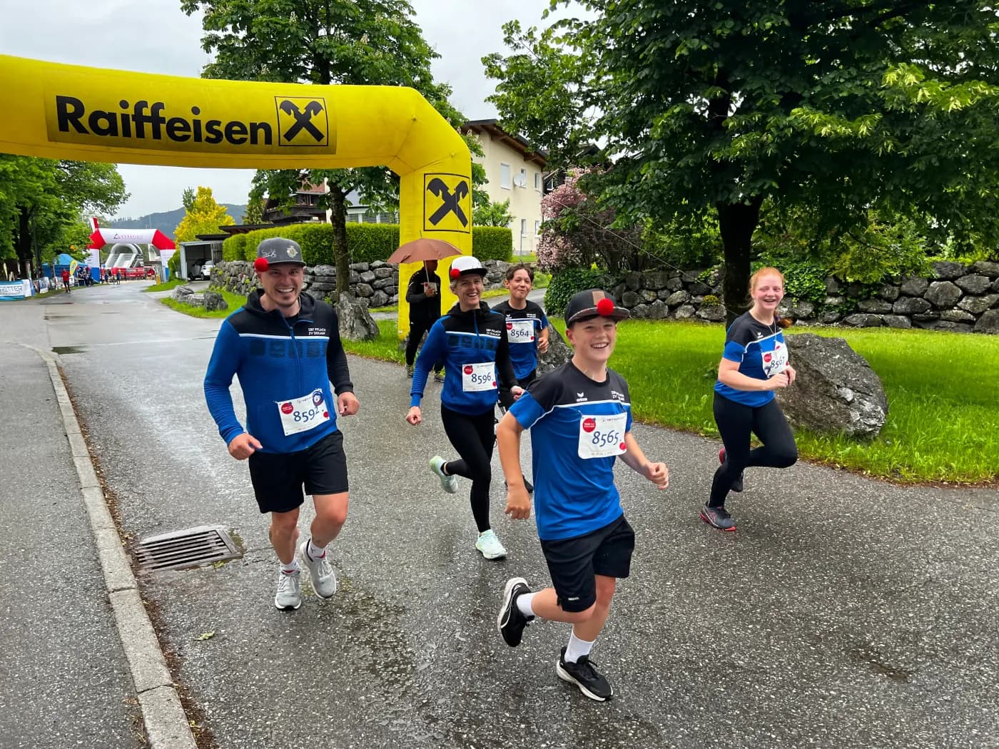 Strecke beim Roten Nasenlauf im Flach
